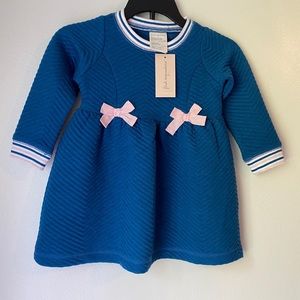 First impressions Baby Girls Quilted Dress